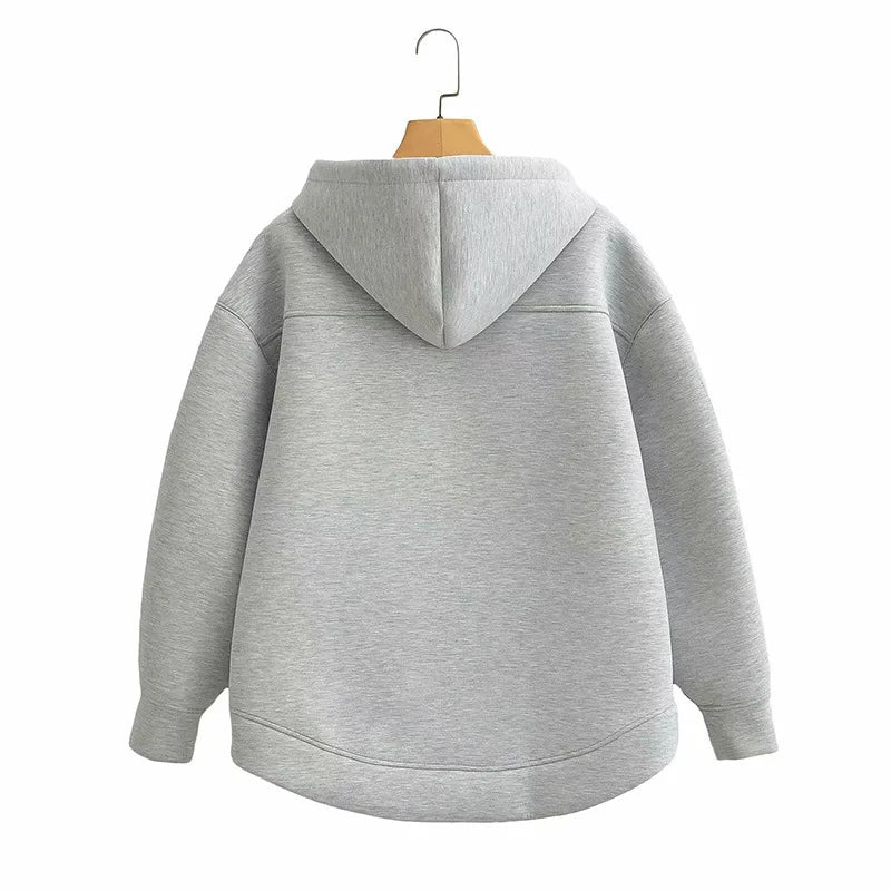 Veste à capuche femme automne