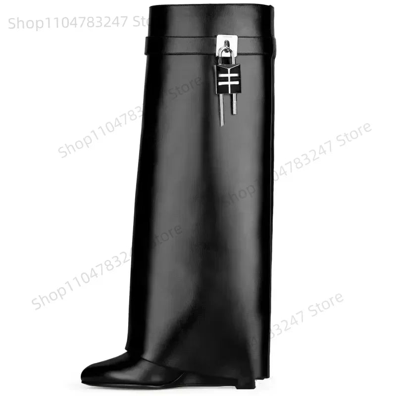 Bottes Longues à Talons Hauts