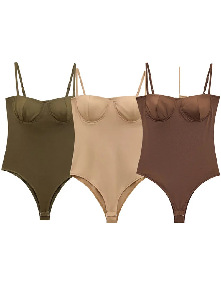 Body de couleur pour été avec brotel