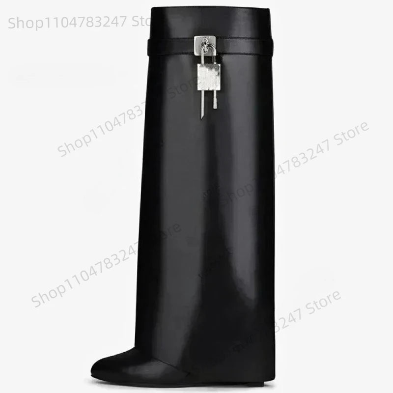 Bottes Longues à Talons Hauts