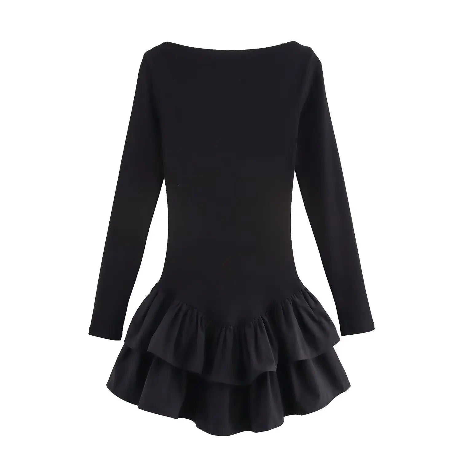 Mini robe à volants
