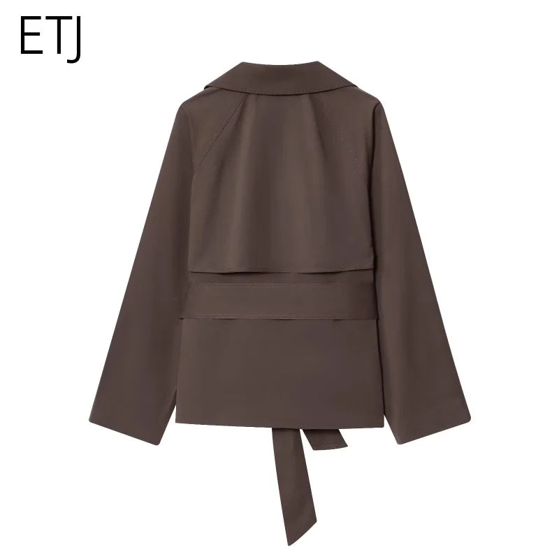 Trench-coat décontracté pour femme