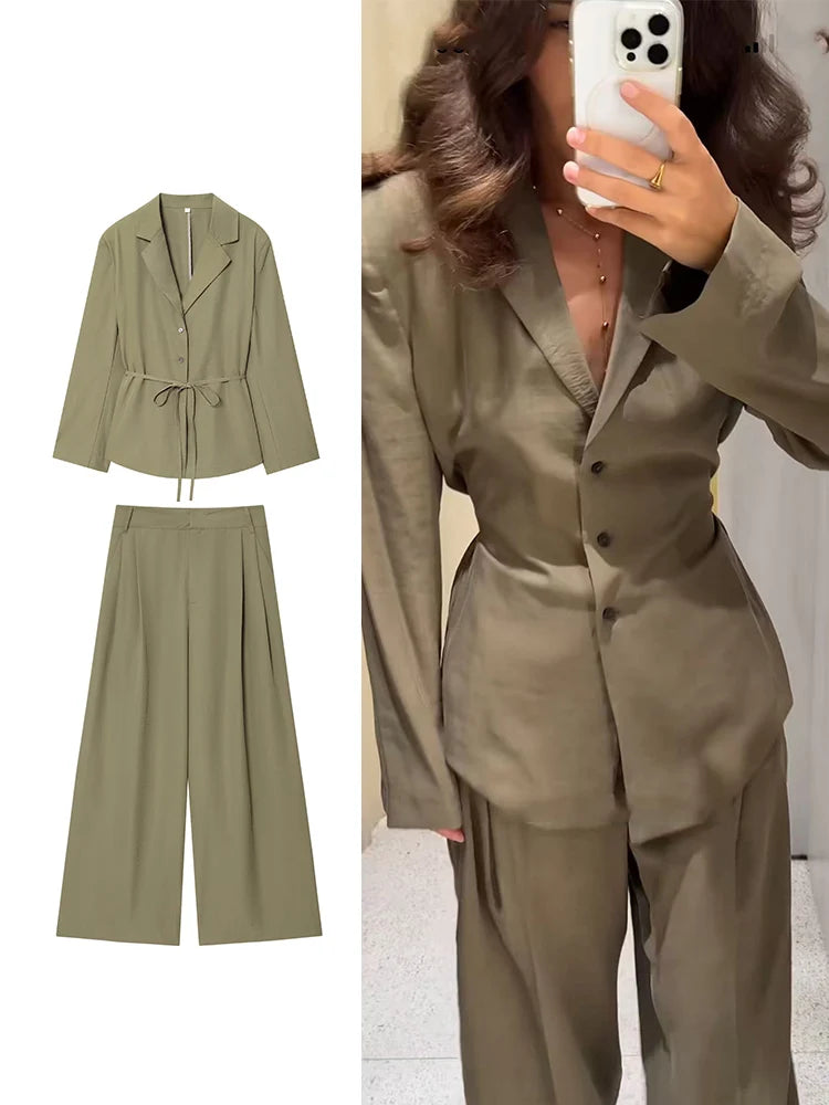 Ensemble deux pièces Blazer pour femmes, Chic.