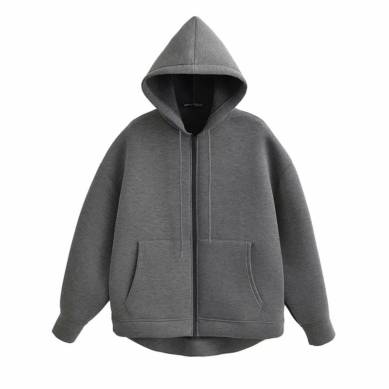 Veste à capuche femme automne