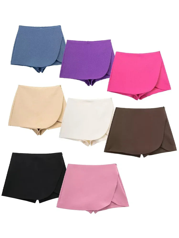 Jupes Shorts Vintage taille haute