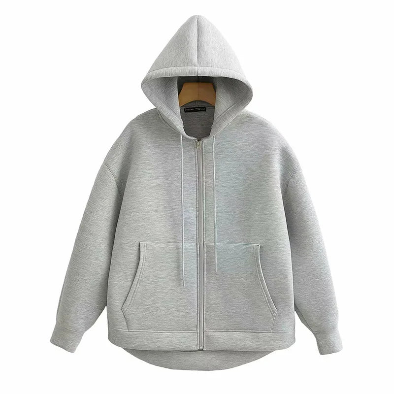Veste à capuche femme automne
