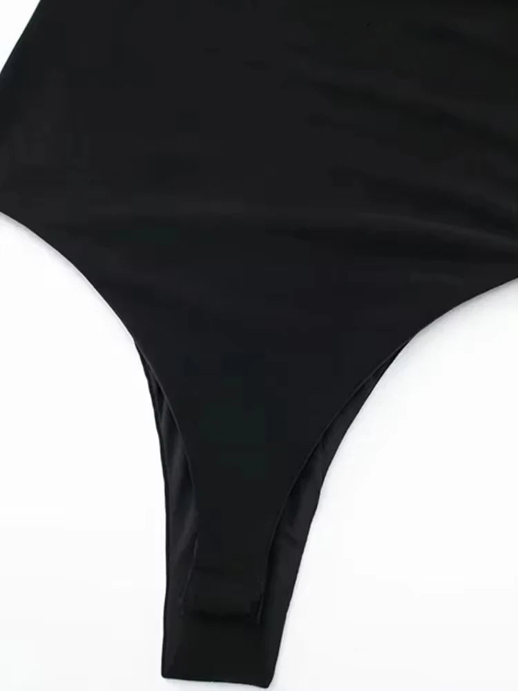 Body à Col en Cœur Drapé