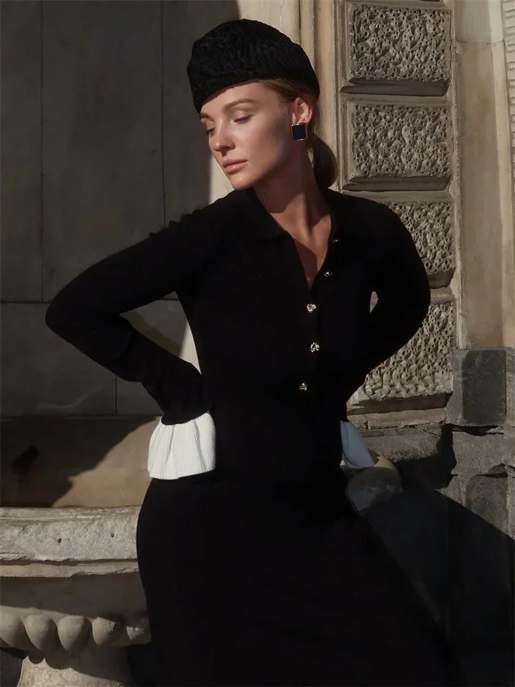 Longue robe mode Patchwork