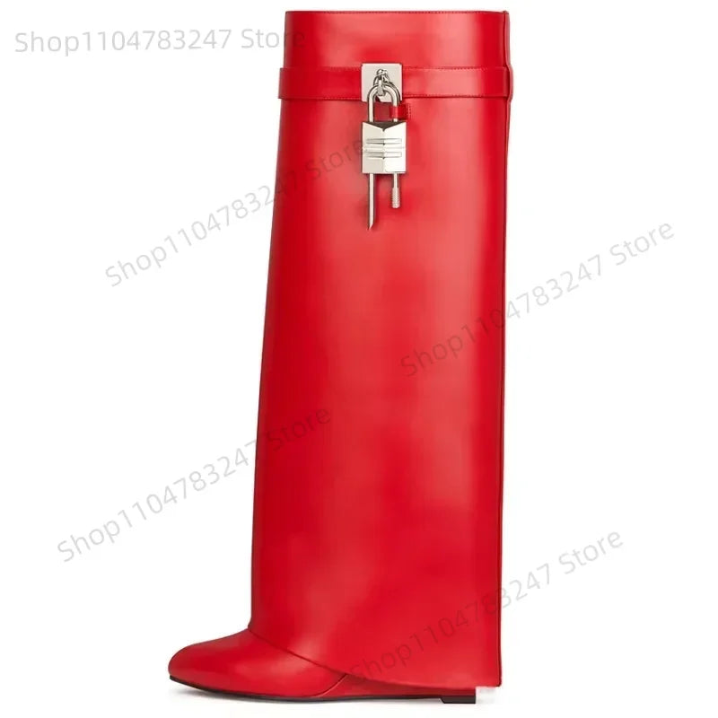 Bottes Longues à Talons Hauts