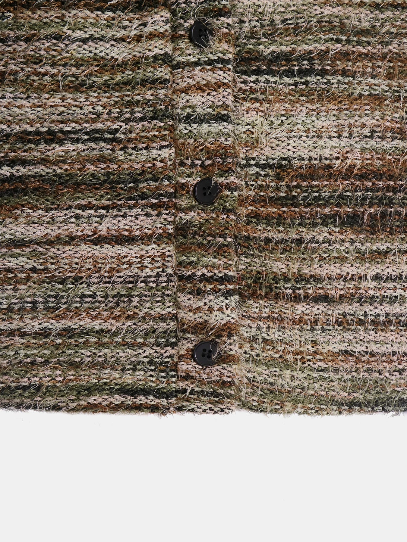 Cardigan rayé à épaules tombantes