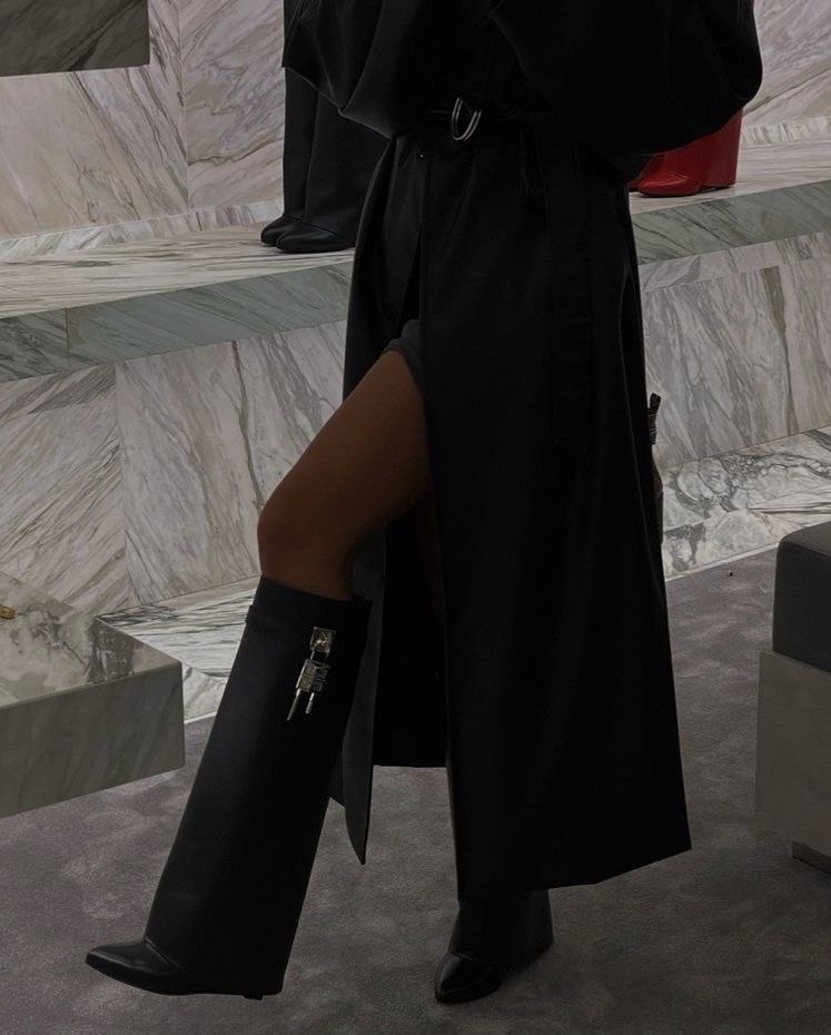 Bottes Longues à Talons Hauts