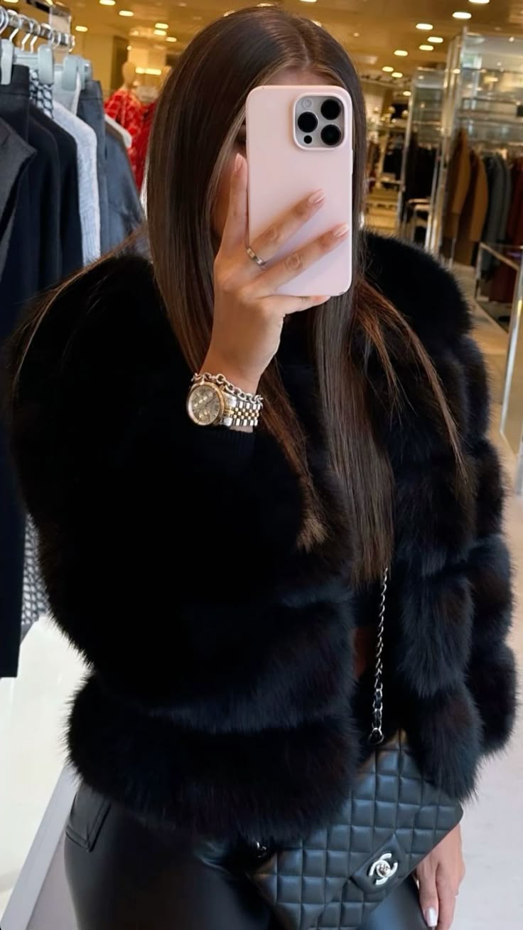 Manteau en fausse fourrure