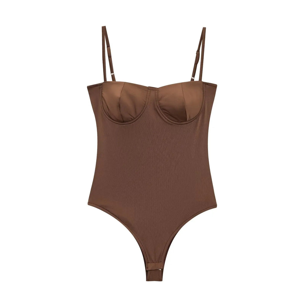 Body de couleur pour été avec brotel